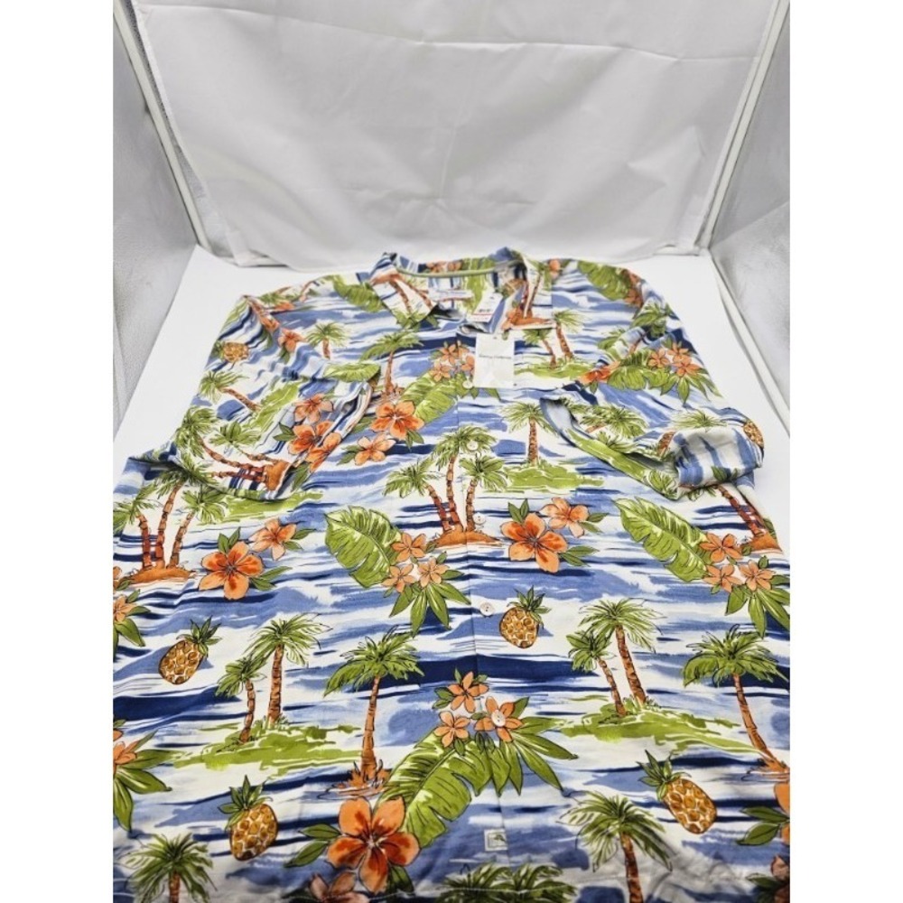 NWT Tommy Bahama The Veracruz Cay Horizon Isle Size 3XLB/3TGG Tropical Shirt